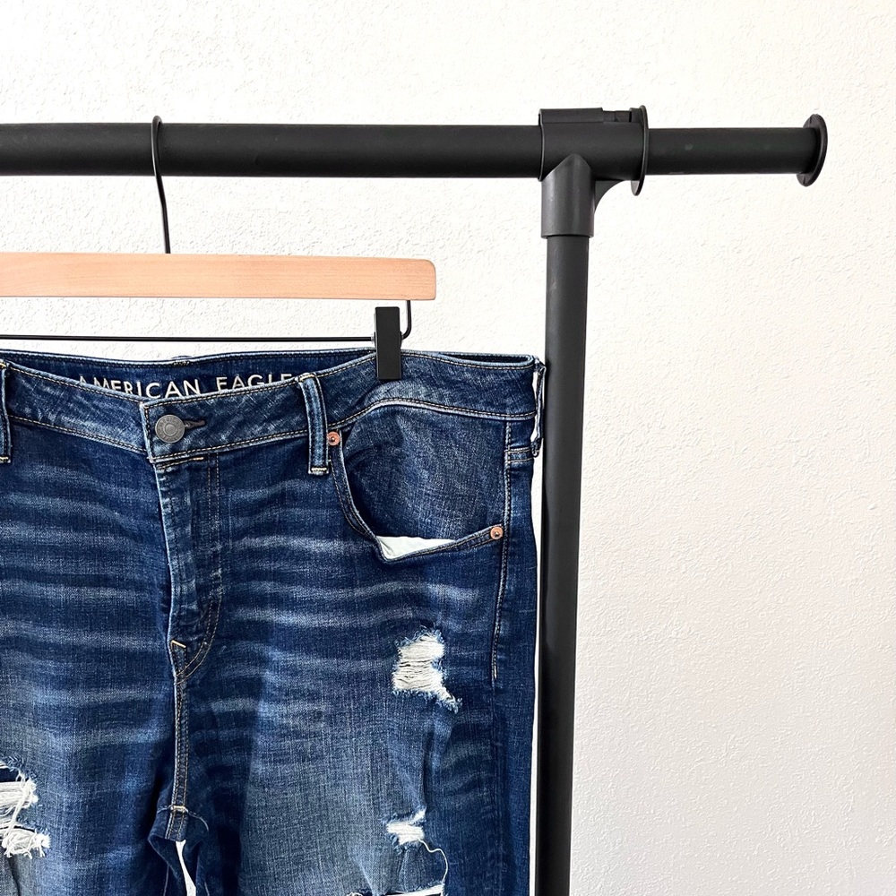 American Eagle Skinny Fit Distressed Jeans